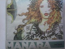 Tapis de souris Manara années 2010 / Neuf sous blister