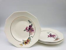 4 Assiettes Creuses Vintage
