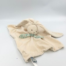 Doudou plat lapin blanc créme