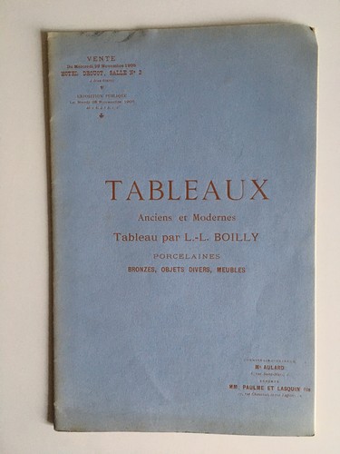 Catalogue vente tableau - catalogue, de