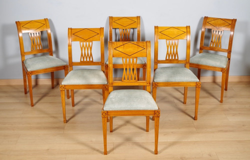 André mailfert six chaises - -,