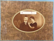 ● Photo American company Lyon 18 rue de la République couple man moustache
