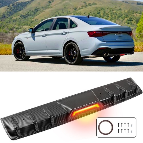 Carbon rear bumper - rear,