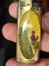 Briquet vintage doré Made in