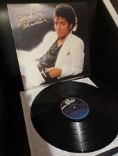 Michael Jackson THRILLER Disque 33t CBS LP Vinyl Record Album Disc 1982 EPIC