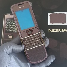 RARE Replacement Housing Covers Case For Nokia 8800 Sapphire Arte Brown Phones