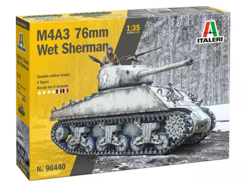 Italeri sherman m4a3 wet - italeri,