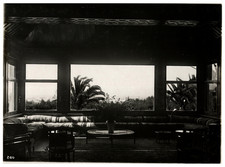 Morocco, salon to identify vintage silver print, silver print 17x22.5 