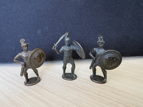 Figurines métal guerriers - figurines,