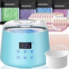 500ML Chauffe Cire pour Épilation à Domicile Réglable 30-135°C Appareil a Cir...