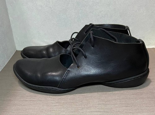 Trippen black leather lace - trippen,