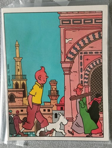 Cahier tintin cote - tintin, d'or