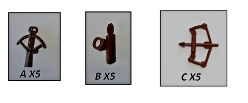 Lot arbalétes 2570 4498 - lot, 5