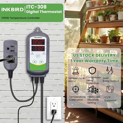 Inkbird temperature controller - temperature,