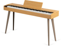 88 Touches Clavier Piano Numerique Electrique avec 3 Pedales et USB Midi Bois