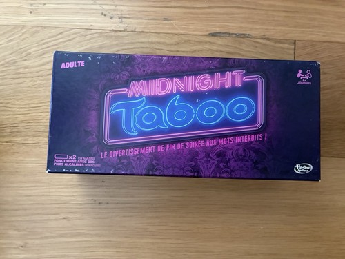 Hasbro midnight taboo jeu - hasbro,