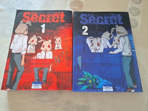 Lot mangas secret tomes - -,