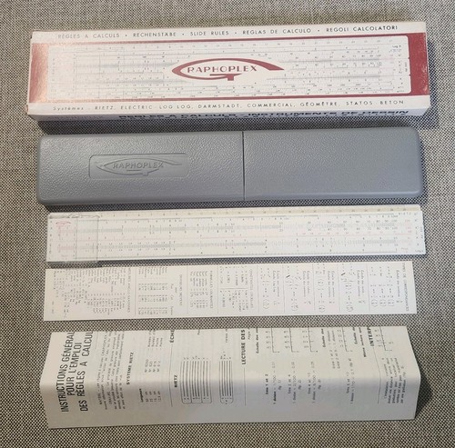 Règle calculs graphoplex - calculs,