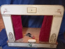 Ancien Opéra / Théatre Marionnettes à tringle fin XIXème & souffleur - DEFAUTS