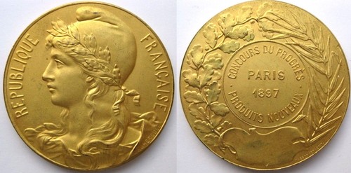 Médaille cuivre concours - médaille,