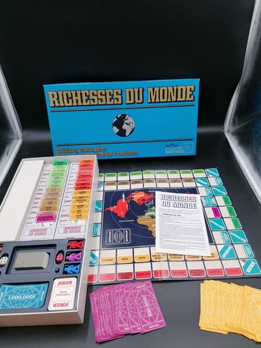 Richesses monde jeu de - richesses, monde,