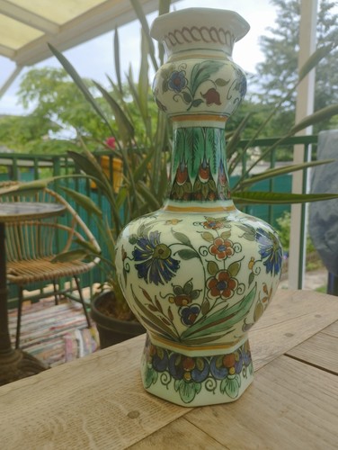Vase faïence émaillée - vase, en