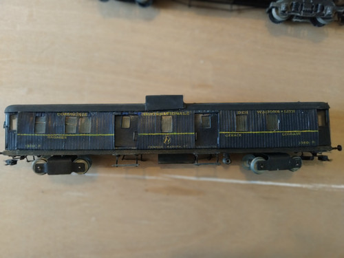 Wagon bagages compagnie - wagon,