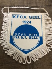 ancien petit FANION / PENNANT WIMPEL )) KFCV GEEL 1924 * BELGIQUE