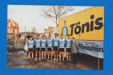 CYCLISME carte Equipe cycliste ELRO 1991