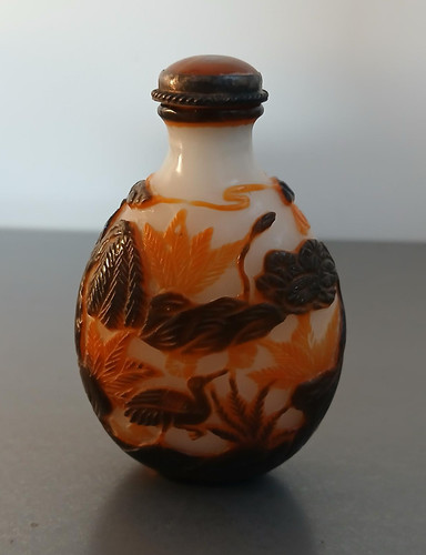 Tabatière chinoise verre - chinoise, en