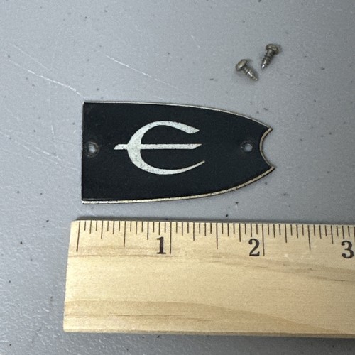 Epiphone truss rod cover - epiphone, "e"