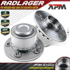 2x Hub Kit Roulements Avant