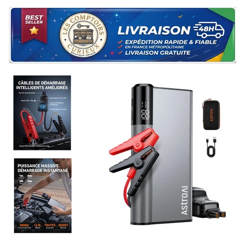 Booster batterie voiture 8000