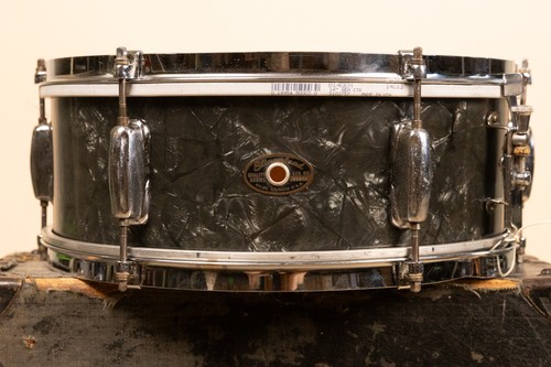 1966 slingerland 5x14 black - slingerland,