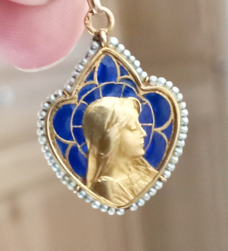 Médaille ancienne art deco - art, or