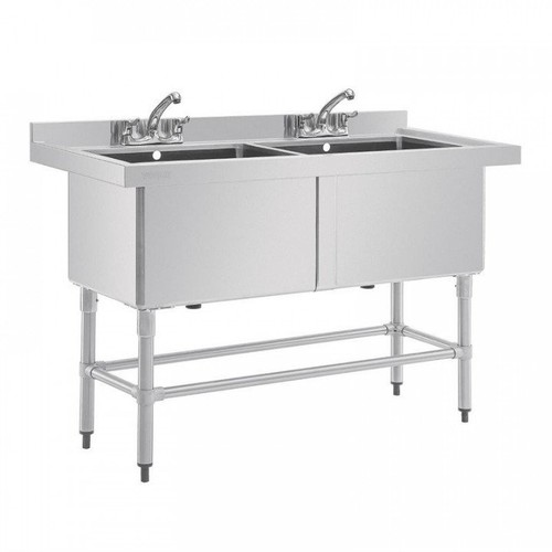 Plonge inox double - , éviers