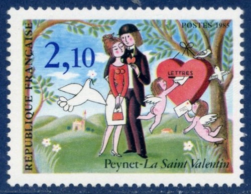 Timbre france 1985 2354c - timbre,