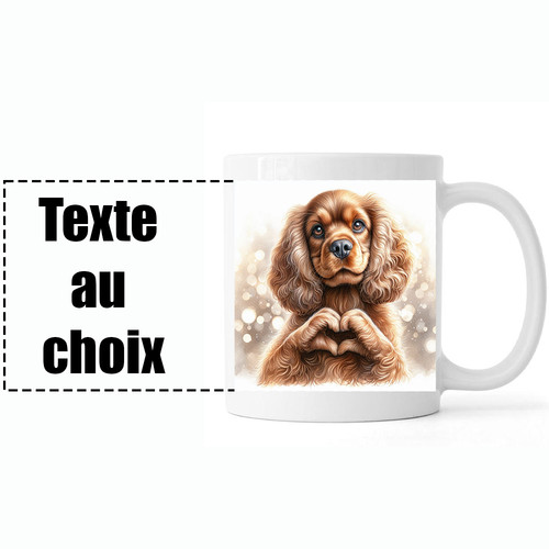 Mug personnalisable chien - mug,