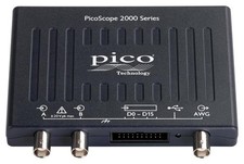 Pico Technology - PICOSCOPE 2205A MSO - Oscilloscope, 2 + 16 Canaux, 25 Mhz