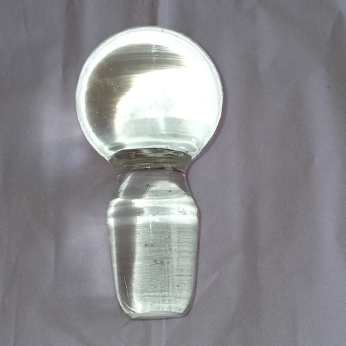 Bouchon verre transparent - en,