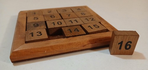 Véritable jeu taquin - véritable,