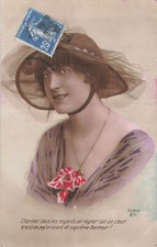 CP WOMEN'S ELEGANT VEIL HAT - PINK - 33252