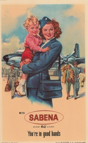 Sabena belgium airline you - belgium, are
