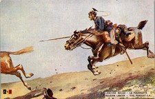 MILITARIA 14/18 - charge of a Belgian spear