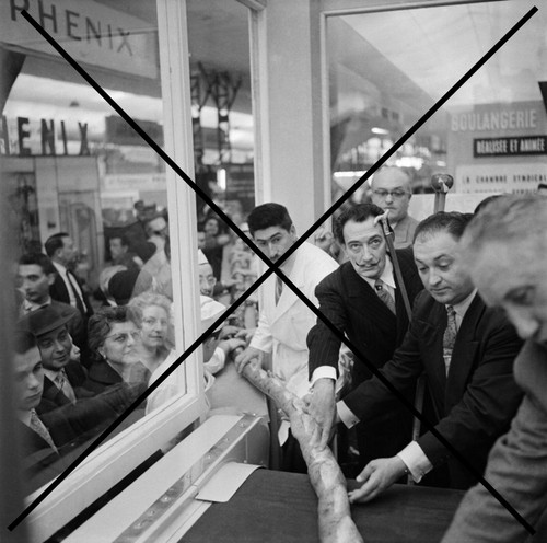 Photo salvador dali - salvador, 1958