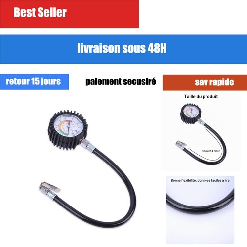 Manomètre pression pneus
