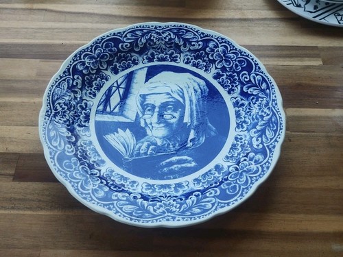 Grand plat boch - boch, delft