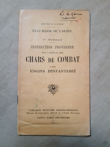 Instruction provisoire sur