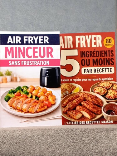 Lot livres recettes - 2, air