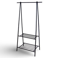 Porte-Vêtements Métal Noir 2